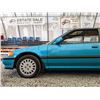 Image 33 : 0M --  1991 HONDA CIVIC SI, Teal, 60968 KM's   "NO RESERVE"