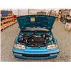 Image 47 : 0M --  1991 HONDA CIVIC SI, Teal, 60968 KM's   "NO RESERVE"