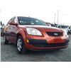 Image 7 : D3 --  2006 KIA RIO, Orange, 57820 KM's