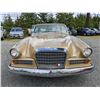 Image 8 : 0V --  1963 STUDEBAKER GRAN TURISMO HAWK, Gold, 74,522 MILES TMU ODO 5 DIGIT