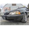 Image 52 : 0O --  1989 FORD MUSTANG LX CONVERTIBLE, Black, 344691 KM's
