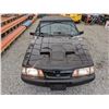 Image 8 : 0O --  1989 FORD MUSTANG LX CONVERTIBLE, Black, 344691 KM's