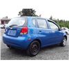 Image 8 : A2 --  2005 CHEVROLET AVEO, Blue, 207799 KM's