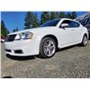 Image 2 : C6 --  2012 DODGE AVENGER SXT , White, 138708 KM's
