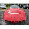 Image 8 : 0ZH --  1976 CHEVROLET CORVET STINGRAY, Red, TMU KM's