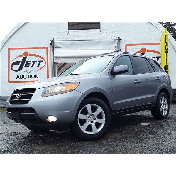 G3 --  2007 HYUNDAI SANTA FE GL, Silver, 276149 KM's