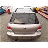 Image 16 : B4 --  2006 SUBARU IMPREZA 2.5I SPORTS WAGON, Grey, 152935 KM's
