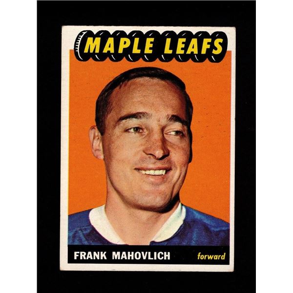 1965-66 Topps #81 Frank Mahovlich