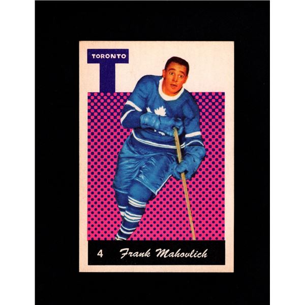 1962-63 Parkhurst #4 Frank Mahovlich (NR.MT)