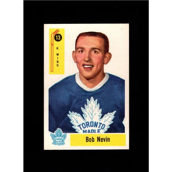 1958-59 Parkhurst #13 Bob Nevin RC