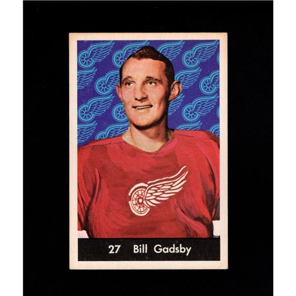 1961-62 Parkhurst #27 Bill Gadsby