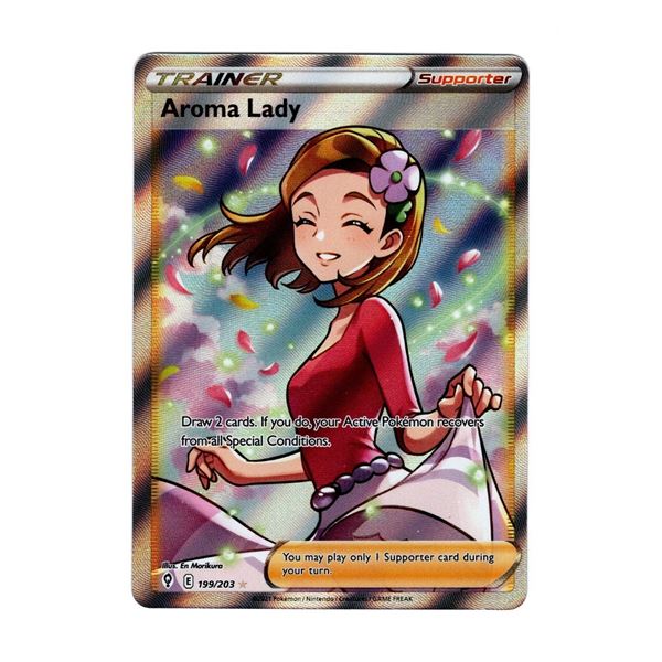 Pokemon: Aroma Lady Full Art (Evolving Skies)