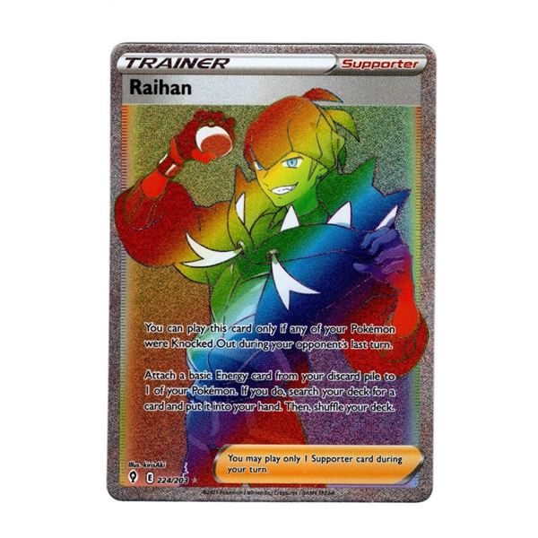Pokemon: Raihan Secret Rare (Evolving Skies)