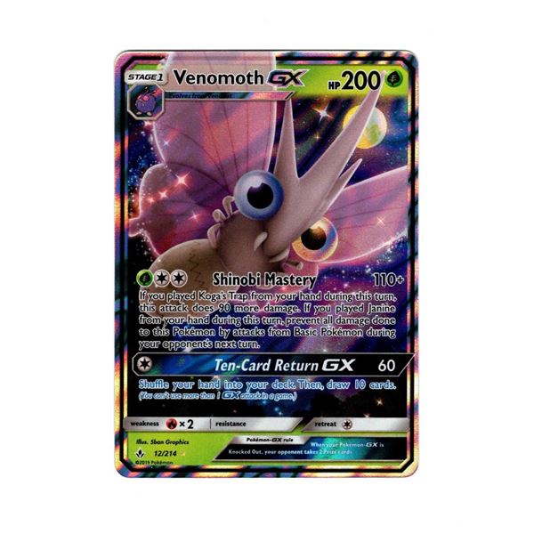 Pokemon: Venomoth GX (Unbroken Bonds)