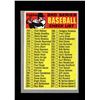 Image 1 : 1970 Topps #244 3rd Series Checklist