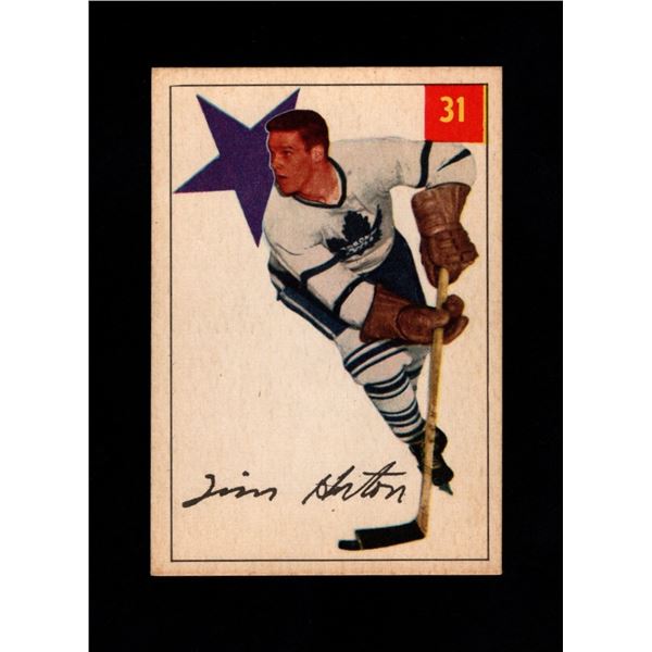 1954-55 Parkhurst #31 Tim Horton (EX.MT)