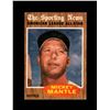 Image 1 : 1962 Topps #471 Mickey Mantle AS