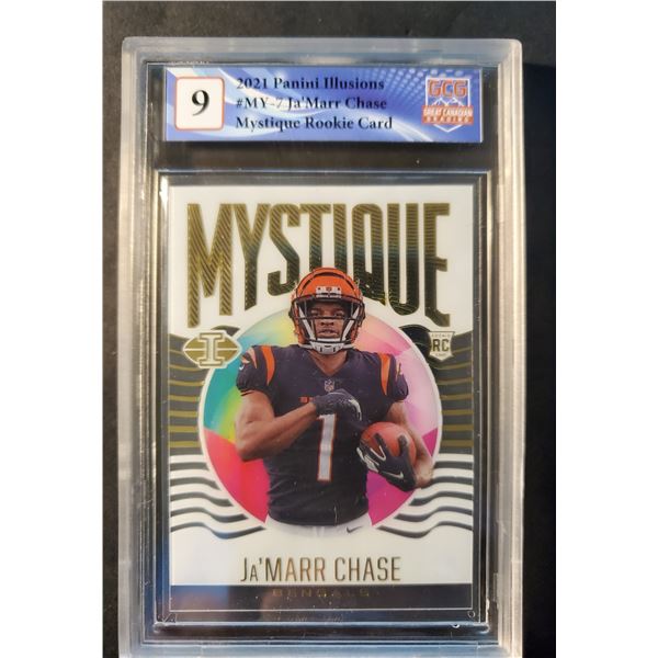 2021 Panini Ja'Maar Chase Mystique Rookie GCG 9