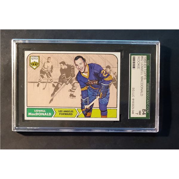 1968-69 Topps #42 Lowell MacDonald RC (SGC 7)