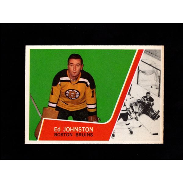 1963-64 Topps #2 Ed Johnston Rookie Card
