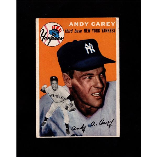 1954 Topps #105 Andy Carey