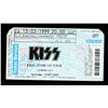 Image 1 : Full unused Kiss ticket, March 3, 1999, Netherlands