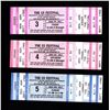 Image 1 : The Us Festival - 1982 - Complete Unused Ticket Set!