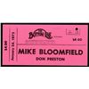 Image 1 : Mike Bloomfield - Unused Ticket - NYC 1975
