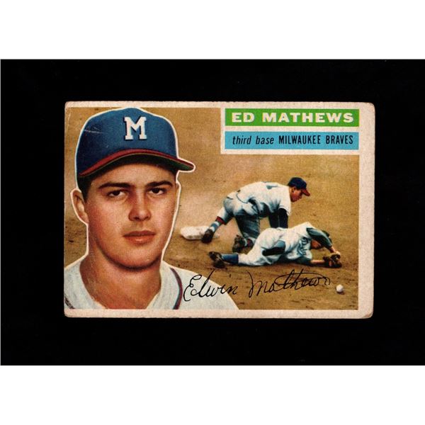 1956 Topps #107 Ed Mathews