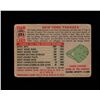 Image 2 : 1956 Topps #251 NY Yankees Team Card