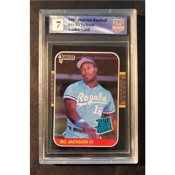 1987 Donruss #25 Bo Jackson RC