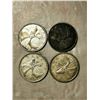 Image 1 : LOT OF 4 SILVER QUARTERS
