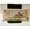 Image 2 : 1986 BANK OF CANADA $2 BANK NOTE