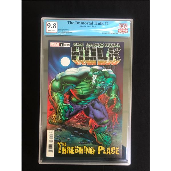 THE IMMORTAL HULK NO. 1 GCG 9.8 (MARVEL, 2020)