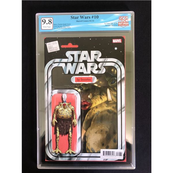 STAR WARS NO. 10 GCG 9.8 (MARVEL, 2021)