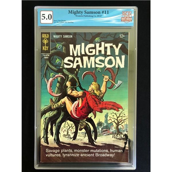 MIGHTY SAMSON NO.11 GCG 5.0 (WESTERN PUBLISHING CO. 09/67)