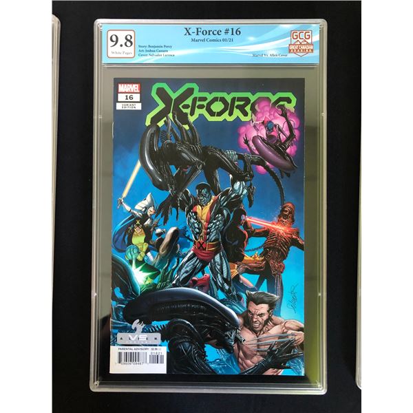 X-FORCE NO.16 GCG 9.8 (MARVEL COMICS, 01/21)