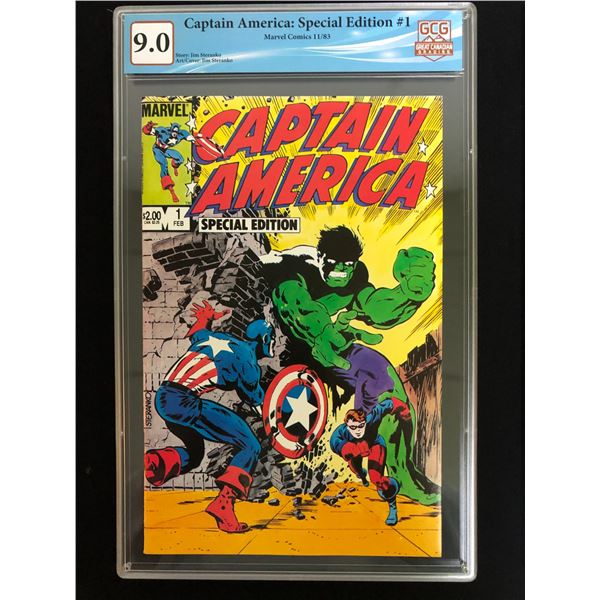 CAPTAIN AMERICA: SPECIAL EDITION NO.1 GCG 9.0 (MARVEL COMICS, 1983)