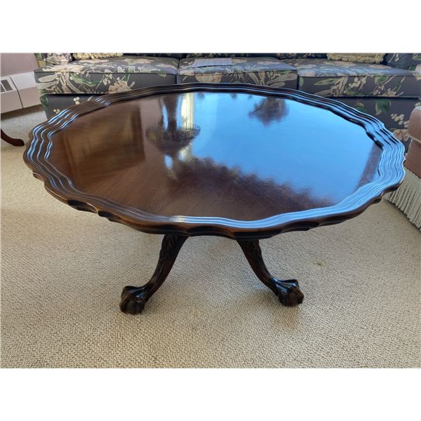 Round Antique Coffee Table