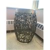 Image 1 : Large Brass Barrel/Cage Plant Stand