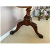 Image 5 : Antique Victorian Wood/Felt Folding Card & Console Table