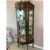 Image 2 : Antique Victorian Curio Cabinet - (Contents NOT Included in This Lot)