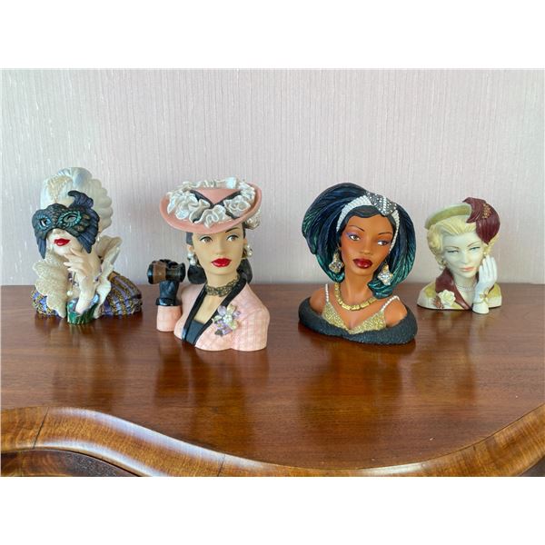 Cameo Girls Collector Candle Holders