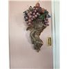 Image 3 : Cherub Wall Sconce with Decerative Fruit