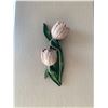 Image 5 : Ceramic Wall Sconce/Flower Pot & Cermic Tulip Wall Hanging Sculpture