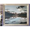 Image 2 : Oil on Cavas - Mountain Lake Scene
