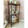 Image 1 : Antique Three Teired Stand - Contents Not Included