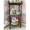 Image 3 : Antique Three Teired Stand - Contents Not Included