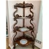 Image 3 : Antique Four Tiered Corner Shelf