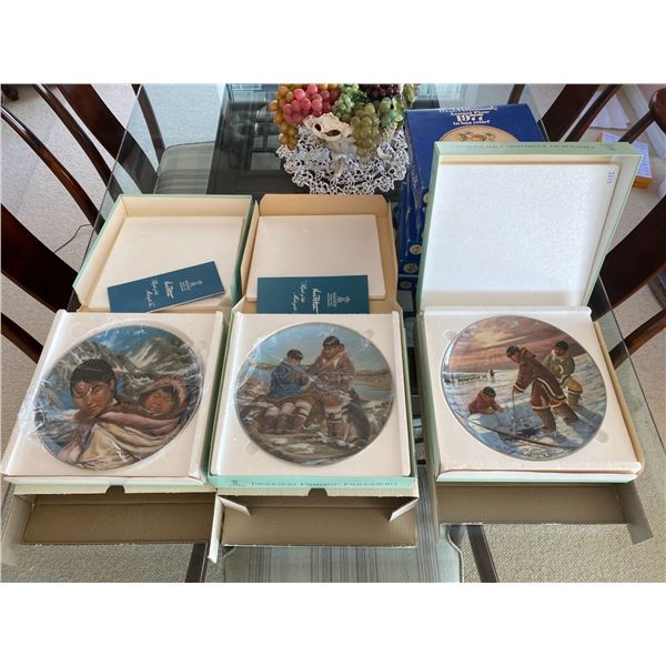 Kaiser Nori Peter Collector Plates "People of the Midnight sun"